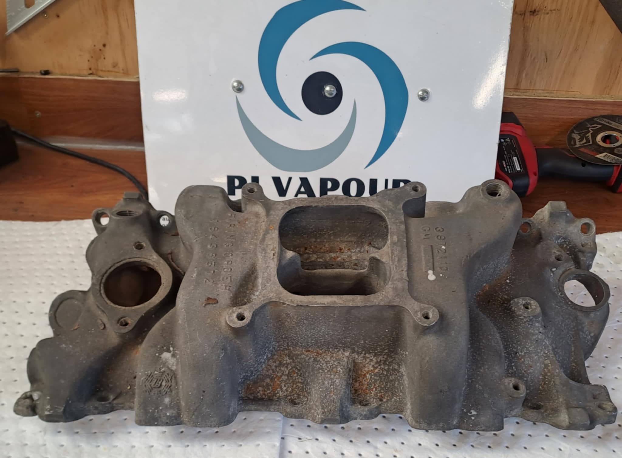 Vapour blasting work sample 9